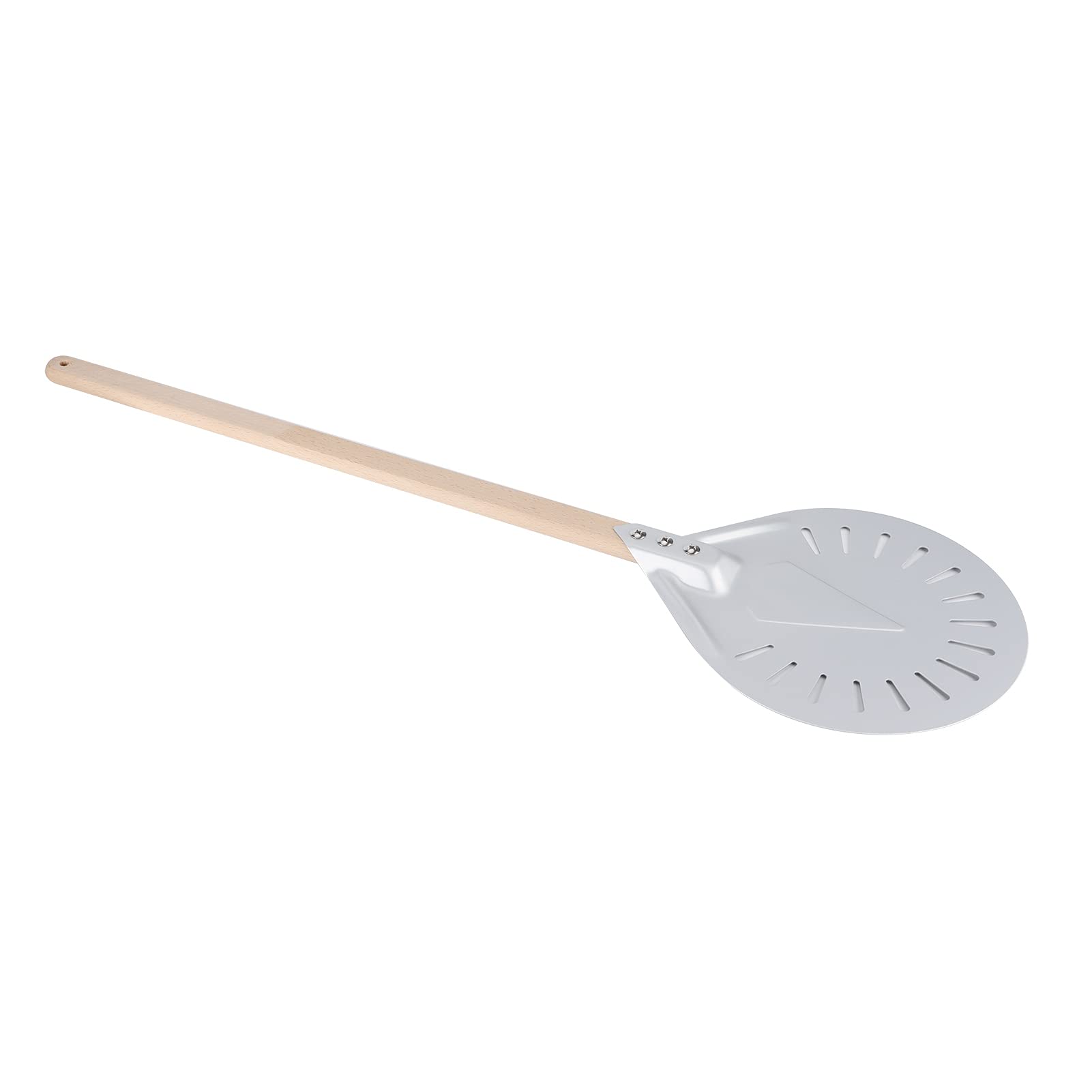 Cryfokt Obieraczka do Pizzy 60 Cm ze zdejmowaną rączką, Obieraczka do Pizzy do Pieczenia, Narzędzie do łatwego Przenoszenia ze Stanowiska Pracy do Piekarnika, Łopatka ze Stopu Aluminium (9-calowa