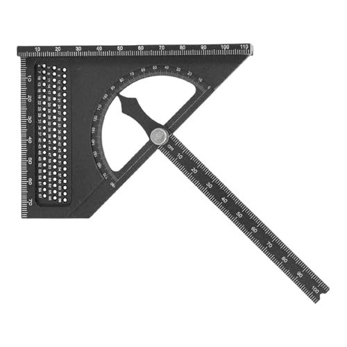 Regla angular ajustable 3D para carpintería de aluminio miniatura 6