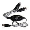 MERIGLARE USB midi-in-out kabel, 2 m, adapter, midi-interface, voor pc - Image 3