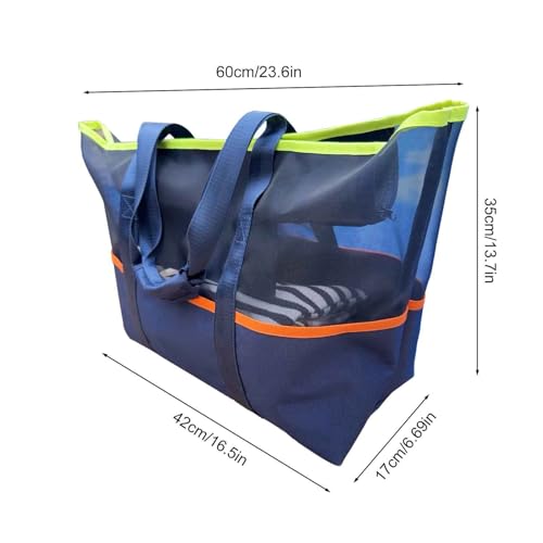 Bolsa de playa grande e impermeable con asas resistentes y diseño espacioso 4