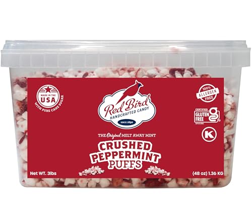 Red Bird Crushed Peppermint Puffs, No High-Fructose Corn Syrup, Soft