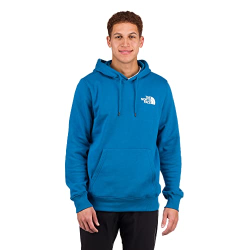 The North Face Herren 80/20 Throwback Hoodie Sweatshirt, Banff Blue, Large