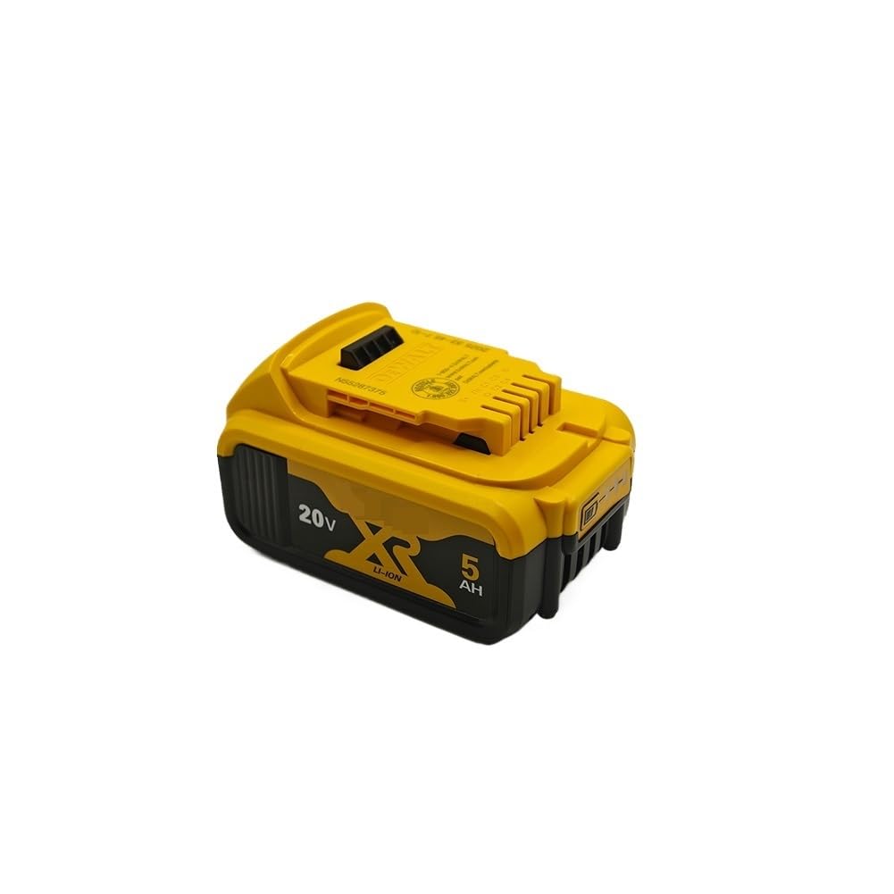 Compatible con DeWalt DCB205 20V MAX XR 5Ah batería de Iones de Litio Recargable de Repuesto Kit de Herramientas eléctricas inalámbricas