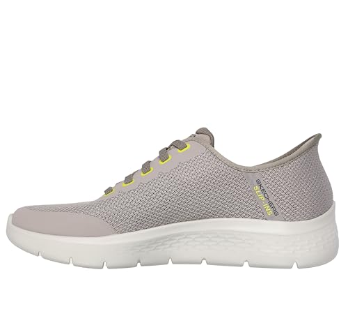 Skechers Uomo Slip-Ins: Go Walk Flex - Netro Sneaker In Talpa, Taglia 40, Vegan, Lavabile In Lavatrice - 6