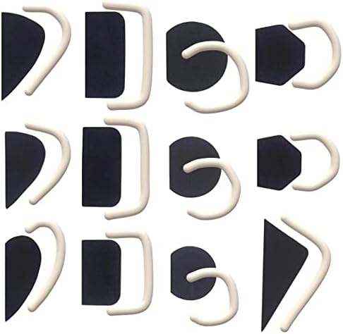 12 Pcs Mug Handle Forms, Clay Tools to Shape Pottery Mug Handle, Mug Handle Molds of Different Shapes and Sizes