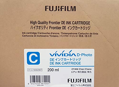 Fujifilm DE Ink Cartridge 200 ML Cyan