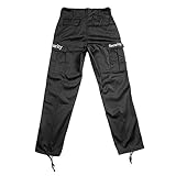  Security Ranger Hose, Armeehose, Army Hose, Cargo-Hose, Farbe: schwarz, Size 2XL