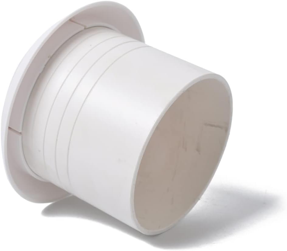 Ciieeo 12V Rv Roof Air Vent Mute Fan Durable Mushroom Shape Design for Rv Yacht Commercial Vehicles White Circular Ventilation