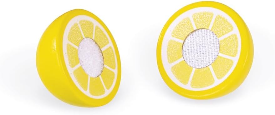 Janod Fruits & Vegetable Maxi Set - Wooden Sliceable Play Food - 13 Piece Set - Ages 3+ - J06607