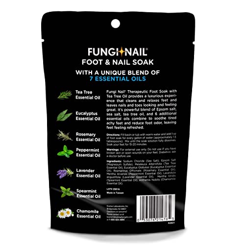 image for Fungi-Nail Foot & Nail Soak with Tea Tree Oil - Moisturize, Reduce Foo