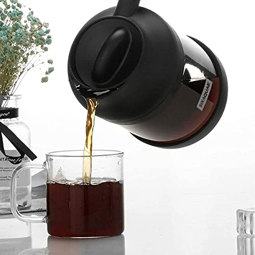 Sixaquae Cold Brew Coffee Maker Stainless Steel Strainer Large,Durable Iced Coffee Maker Cold Brew Pitcher,Dishwasher Safe 38 Oz Iced Tea Maker #TOP4