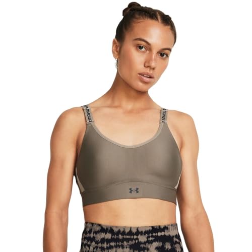 Image of Under Armour Women's Armour Mid Heathered Sports Bra