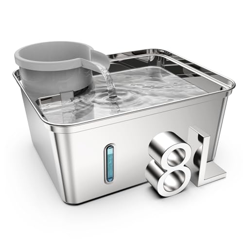 SNIFFNSLURP Dog Water Fountain for Large Dogs