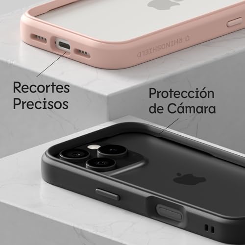 Funda Bumper iPhone 16 Pro RhinoShield CrashGuard en Color Negro 5