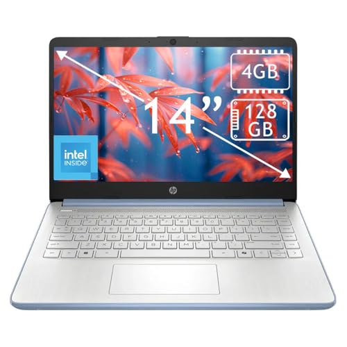 Image of HP Student Laptop, Intel Processor N150(up to 3.6 GHz), 14 Inch LED Screen,8G RAM, 128GB Storange,One Year Office 365, Windows 11 Home,w /YYY Bundle,Pink