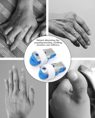 Image of Pinky Finger Splints Kids, Trigger Finger Braces, 8PCS, Small | For Broken Fingers, Arthritis and Knuckle Support; Finger Brace Stabilizers for Joint Immobilization