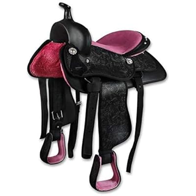 Premium Cuir Western Barrel Racing Cheval Selle avec Mauritius