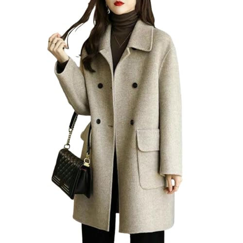 Veste en cachemire femme chaude contre le froid hivernal ajustée