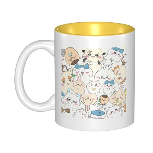 マグカップ ちいかわ コーヒーカップ 陶磁器 ミルクコップ おしゃれ 持ちやすい 耐熱 耐冷 人気 かわいい プレゼント 母の日 記念日 電子レンジ対応 330ml