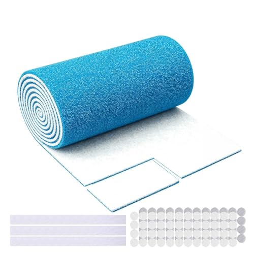 Filtros de ventilación de aire | Alta eficiencia | Rollo de filtros de ventilación de techo para el hogar, apartamento, habitación, , oficina, suelo, techo, HVAC
