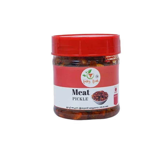 See full amazon price history chart for Tastey Trails Meat Pickle | Preservative Free I Buffalo Boneless | Meat Pickle | Non-Vegetarian| Home Made Kerala Style| 100 gm Tastey Trails Meat Pickle | Preservative Free I Buffalo Boneless | Meat Pickle | Non-Vegetarian| Home Made Kerala Style| 100 gm (B0DJ4V538D) Amazon Price History, Amazon Price Tracker