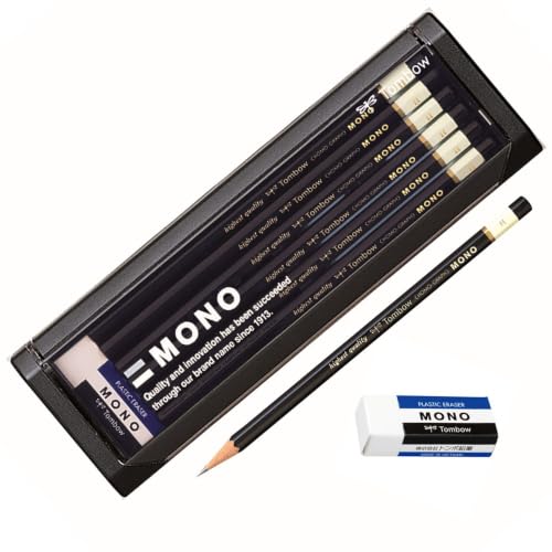 Amazon | トンボ鉛筆 高級鉛筆 H MONO (超微粒子芯のハイスタンダード