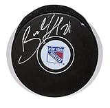 Brett Howden Autographed Hockey Puck Rangers Fanatics 100846 - Autographed NHL Pucks