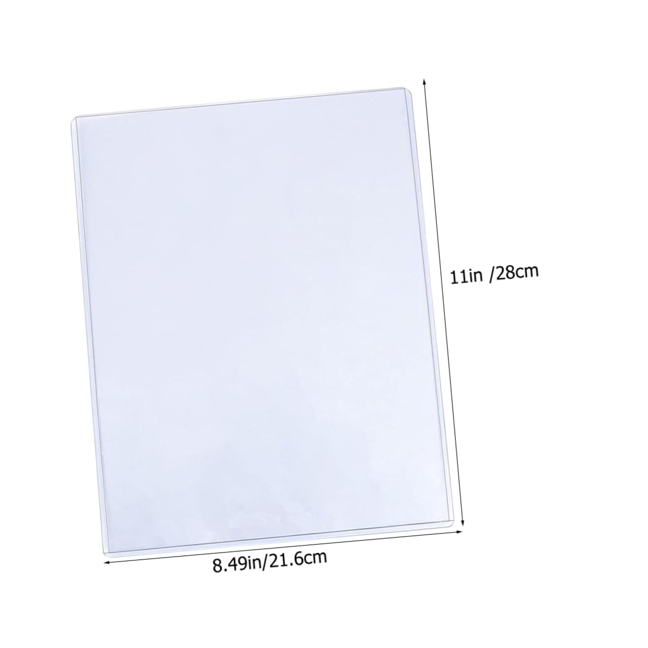 OUNONA 12Pcs Portable Photo Sleeves Simple Style Picture Holders Protective Covers for Photos and Collectibles Safe and Organized Storage