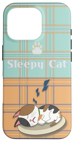 Sleepy Cat �X�}�z�P�[�X iPhone 16 Pro �p