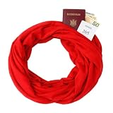 KARMA.DIEM Écharpe Infini de Voyage Antivol avec Poche Secrète Zippée...