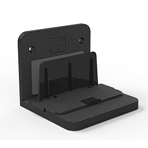 Support mural pour routeur WiFi et box TV Apple noir lot de 2 UN01