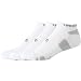 Under Armour Men's HeatGear No Show Socks (3 Pair), White, Large