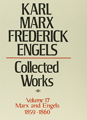 Karl Marx, Frederick Engels: Marx and Engels Collected Works 1859-60 (KARL MARX, FREDERICK ENGELS: COLLECTED WORKS)