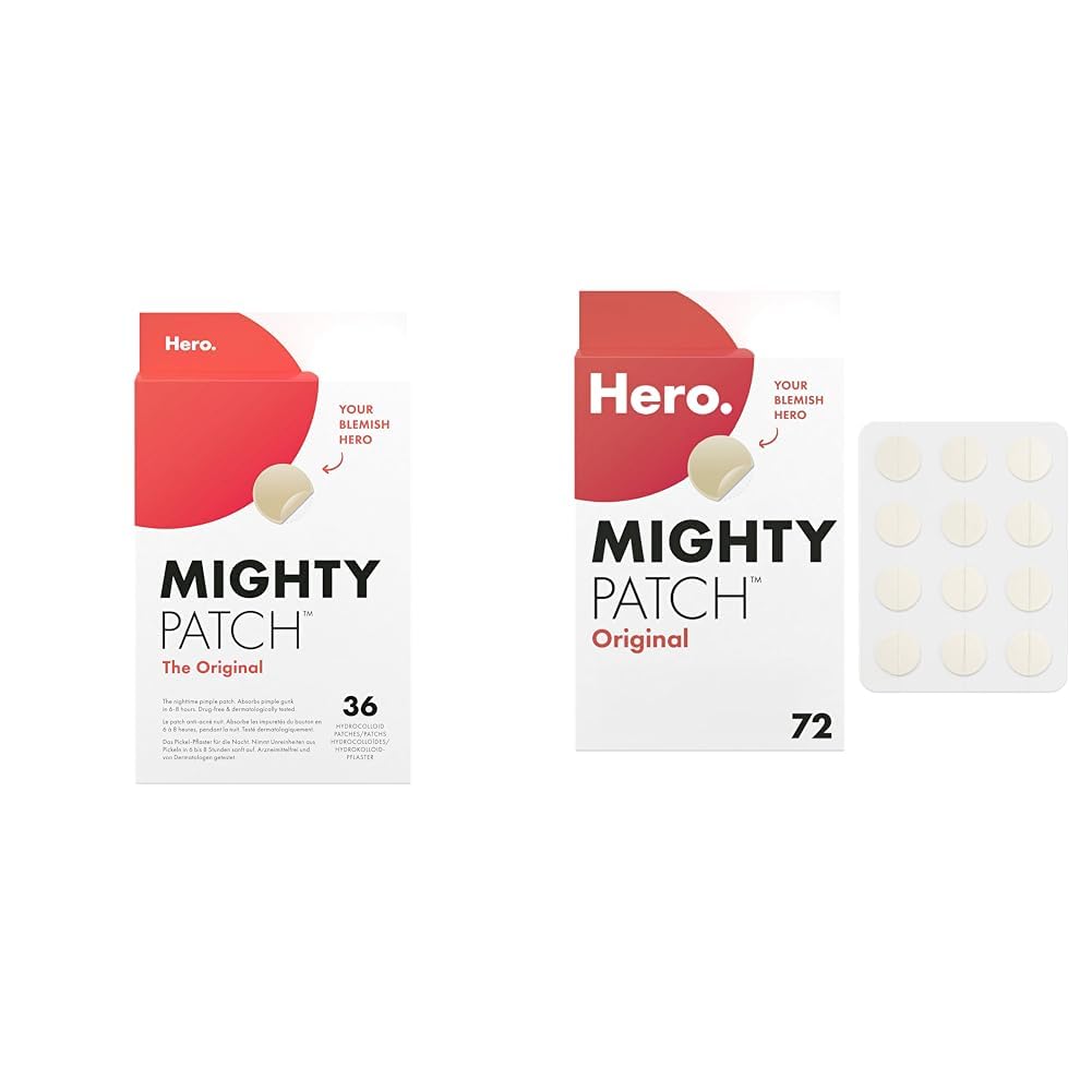 Patchs hydrocolloïdes Hero pour éliminer les boutons la nuit - 11
