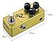 YMUZE Moskyaudio Golden Horse Guitar pedal with Overdrive Function