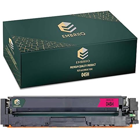 EMBRIIO 045H 045HM Magenta Compatible Toner Cartridge Replacement for Canon i-SENSYS MF631Cn MF633Cdw MF635Cx LBP611Cn LBP613Cdw imageCLASS MF632Cdw MF634Cdw LBP612Cdw Cover