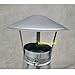 Chimney Tool Stainless Steel Chimney Cowl Cap, Suitable for All Fuel Types, Rain and Snow Cover Pot Oof Cowl, Diameter, Ducting, Ventilation, Cap, Rain Hat, Hood,Hoop
