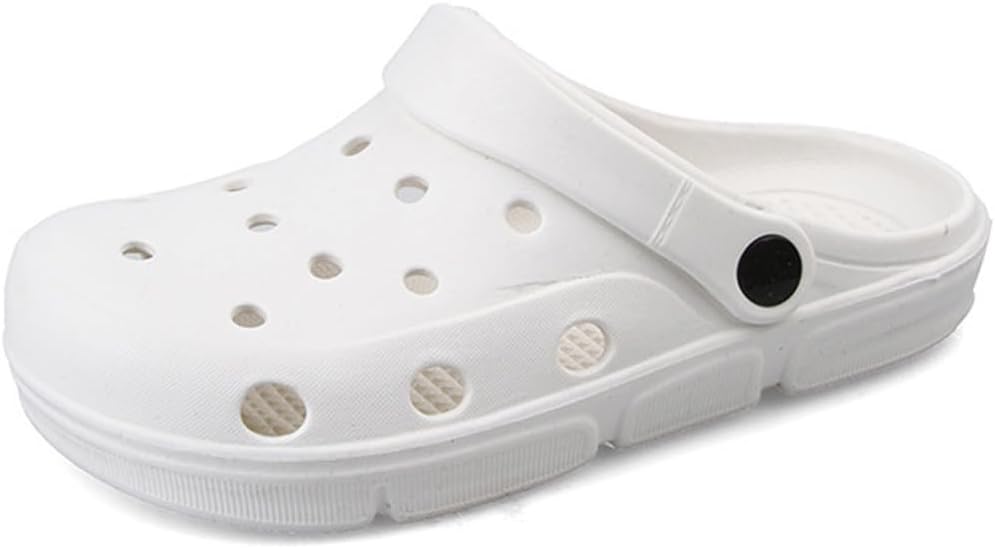 Non-Slip Garden Clogs for Women and Men, Slip On Mules Sandals Lightweight Slippers Outside Home Casual Wear Slip Resistant Classic Slide Work Shoes