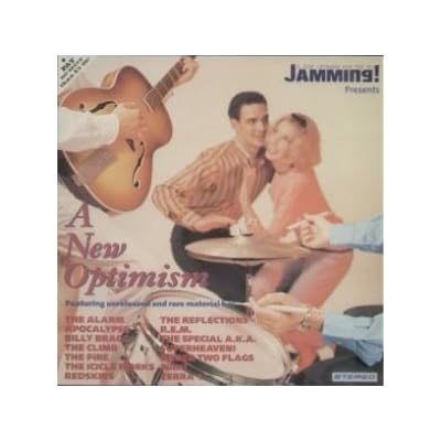 JAMMING presents A NEW OPTIMISM. RARE 1984 VINYL LP.