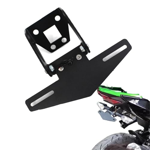 Support de plaque moto Kawasaki élimine l'encombrement du garde-boue origine