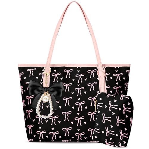 Bolso Tote Coquette Abbylike para mujer miniatura 1