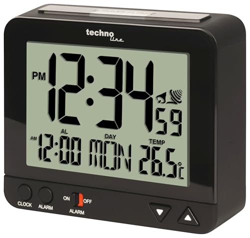Technoline WT 195 - Despertador con Radio (Incluye Luz Nocturna)