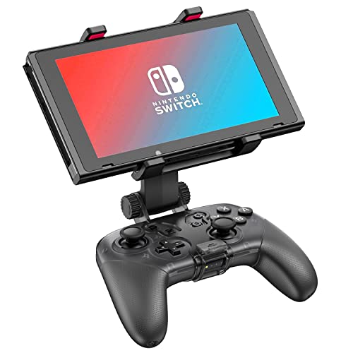 KDD Switch Pro Mando Soporte, Controller Mount, Ajustable Clip Compatible con Nintendo Switch/OLED/Lite