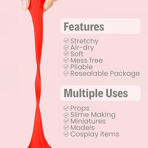 Image of BOHS Foam Clay, 3 Primary Colors, Air Dry Modeling Clay, 3.3 lb