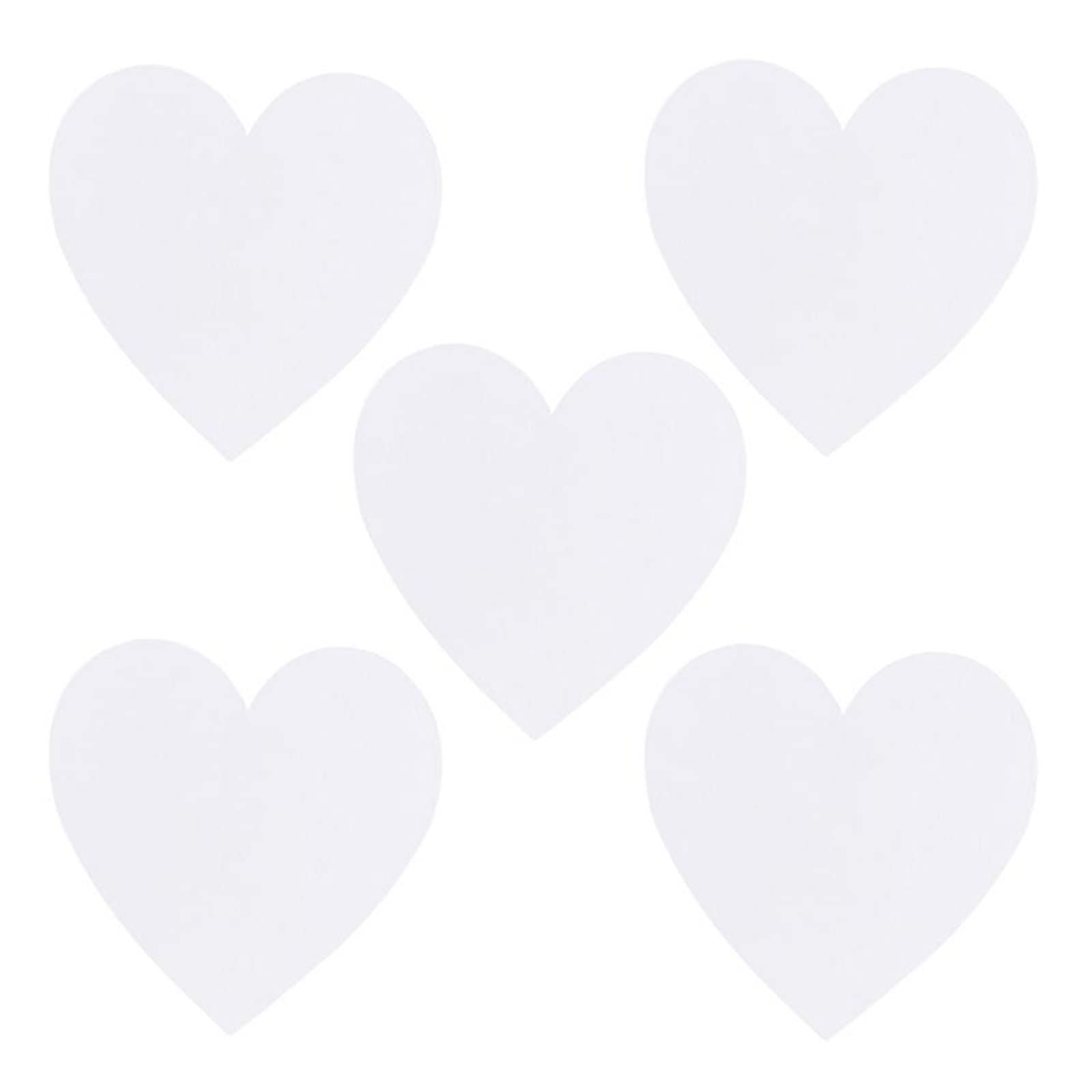 5 pezzi a forma di cuore tavolo da disegno cotone addensato pittura art maint olio vernice carta for