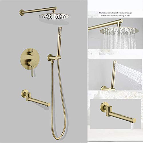 Ensemble de douche combiné en laiton pour éliminer les fuites de douche - 3