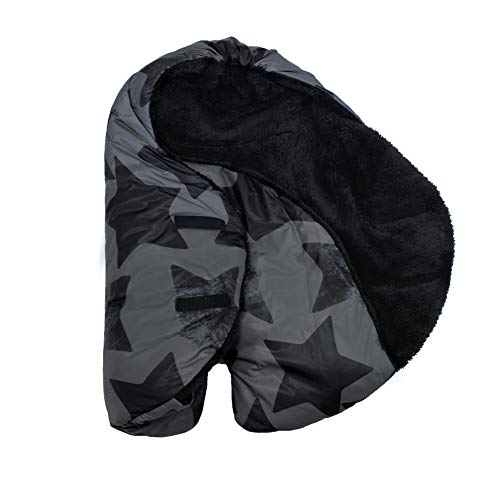 Image of 7AM Enfant Baby Car Seat - Nido Quilted Baby carier Cover, Hooded Soft Plush Lining, Stroller | (Stella Grand, Large 6-18M)