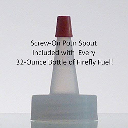 Firefly Kosher Candle and Lamp Oil - Smokeless & Odorless Base - Eucalyptus Scent - Ultra Clean Burning - Liquid Paraffin Fuel - Highest Purity Available - 32 oz