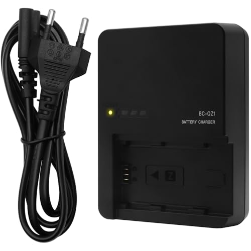 BC-QZ1 Ladegerät für NP-FZ100 Akku für Sony Alpha A9 A9R A9S A9 II A9 III A7C A7C II A7CR A7S A7S III A7 III A7R III A7R IV A7 IV A6600 A6700 ZV-E1 FX3 FX30 A1 Digitale Spiegelreflexkameras