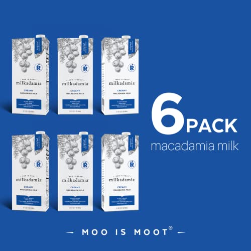 Milkadamia Macadamia Milk, Original (Creamy) - 32 Fl Oz (Pack Of 6) #TOP3